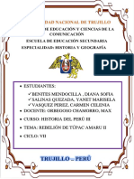 Tarea 2 Grupo 6. Infografia Revelion de Tupac Amaru