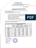 Purnartha Portfolio Audited Certificate Till 30 June 2018