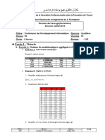 TDI Passage Synthese 2014 V1 Correction