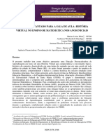 História Virtual no ensino da Matemática - Anemari