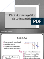 Dinámica Demográfica de Latinoamérica