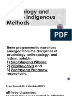 Psychology and Filipino Indigenous Methods2