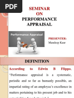 Seminar ON: Performance Appraisal