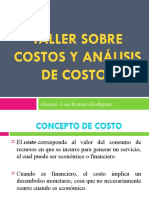 ANÁLISIS DE COSTOS