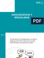 Adolescencia y Sexualidad