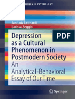 Depression As A Cultural Phenomenon in Postmodern Society An Analytical-Behavioral Essay of Our Time
