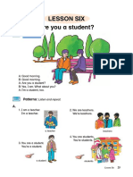 Lesson Six Are You A Student?: Dialogue