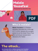 Inspiration - Malala Yousafzai