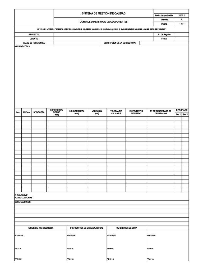 Control Dimensional de Componentes | PDF | Informática | Science