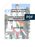 Manual de Organización y Funciones GAMLP 2021