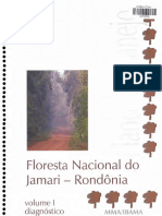 Floresta Nacional Do Jamai - Rondônia Volume 1 Diagnótico