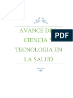 Avances salud ciencia tecnología