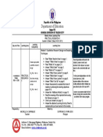 Department of Education: Republic of The Philippines