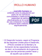 DESARROLLO HUMANO