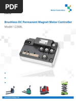 Brushless DC Permanent Magnet Motor Controller: Model 1226BL