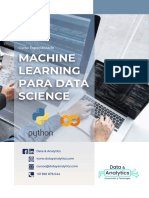 Brochure Machine Learning para Data Science - 07 Junio