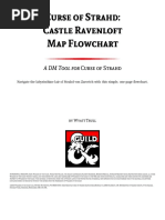 Curse of Strahd Castle Ravenloft Map Flowchart