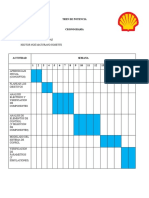 Cronograma Tren de Potencia