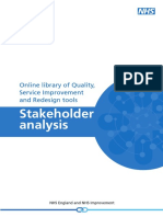 Qsir Stakeholder Analysis