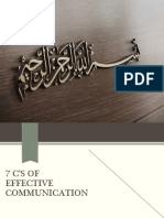 7 C's of Effective Communication Aoun Group