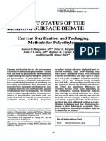 Current Sterilization and Packaging Methods For.6