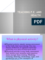 Teaching Pe and Health