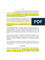 Disposiciones Aumento de Capital para S.A. Cerrada