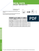 ORFS Thread Specification Data Sheet