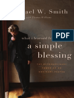 A Simple Blessing by Michael W. Smith, Excerpt