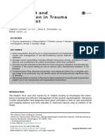 Assessmentand Resuscitationintrauma Management: Stephen Gondek,, Mary E. Schroeder,, Babak Sarani