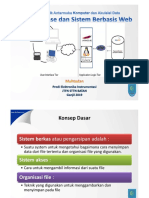 Basis Data Dan DAQ Berbasis Web