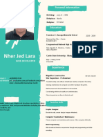 Nher Jed Lara: Personal Information