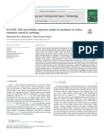 ICA-ANN, ANN and Multiple Regression Models For Prediction of Surface