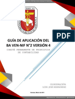 Guía de Aplicación Del BA VEN-NIF N°2 Versión 4