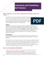 Recruiting Individuals With Disabilities and Protected Veterans