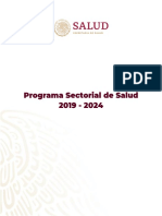 Plan Sectorial Salud P. 38