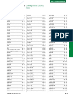 Cartridge Valves Catalog Index: 11141734 - Rev CB - March 2018