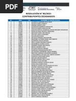 Resolución General #90-21 Contribuyentes Designados | PDF | Personas
