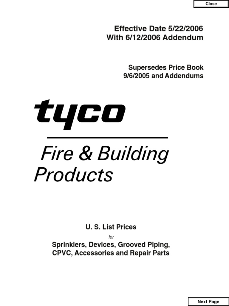 Effective Date 5/22/2006 With 6/12/2006 Addendum Supersedes Price Book