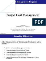 Project Cost Management: Pmbok Guide - IV Edition