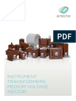 Instrument Transformers. Medium Voltage Indoor