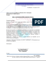 Carta Instituciones Convenio Alcaldia