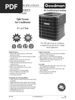 Goodman CKL Series AC Specifications | PDF | Home Appliance | Transport ...