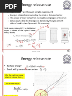 Energy Release Rate Through Simple Experiment