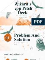 Wizard's App Pitch Deck by Slidesgo