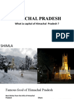 What Ia Capital of Himachal Pradesh ?