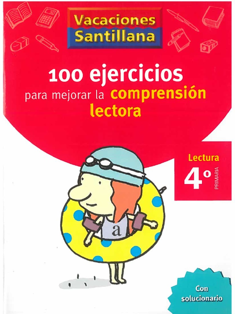 110 EJERCICIOS DE COMPRENSION LECTORA SANTILLANA PDF visual data 2