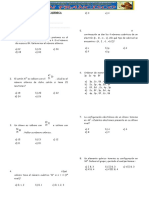 Evaluacion Bimestral de Quimica