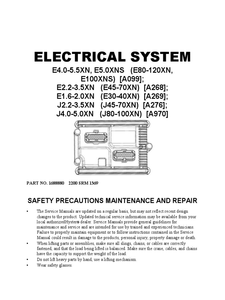 Electrical System | PDF | Electrical Connector | Elevator
