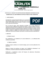 Plan de Accion Alerta Sanitaria Piña